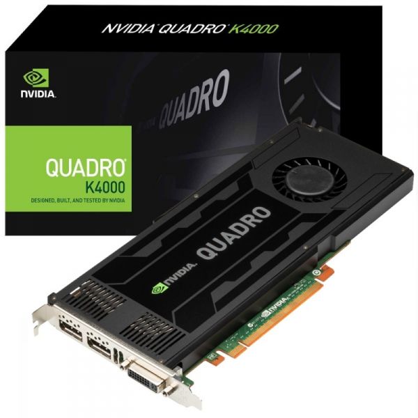 GPU NVIDIA NVIDIA K4000 3GB DDR5 192BITS