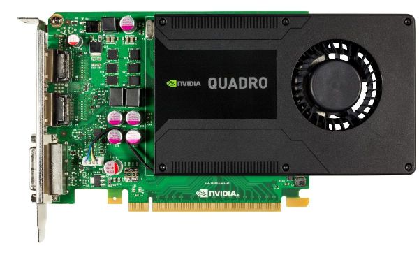 GPU NVIDIA NVIDIA K2000 2GB DDR5 128BITS