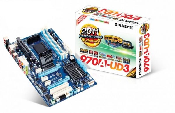 PLACA MÃE AMD GIGABYTE GA-970A-UD3 ATX AM3/AM3+ DDR3 2000M