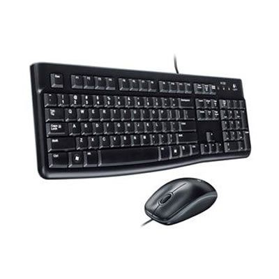 kit teclado e mouse usb mk120 preto logitech