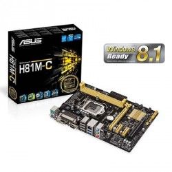 placa mae asus h81m-c/br lga1150